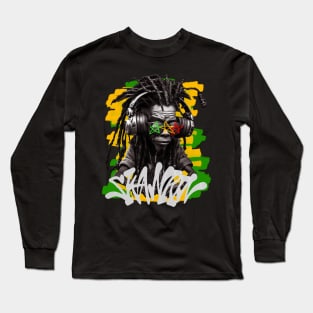 Skanking Reggae Long Sleeve T-Shirt